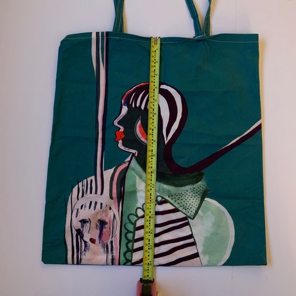 Reusable exclusive ART Shopping Tote - 15" X 16" - Picture 2 of 6